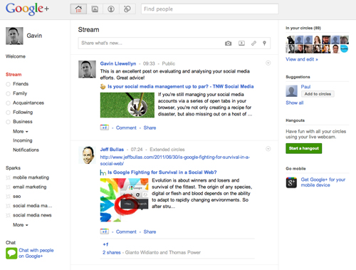 Google+