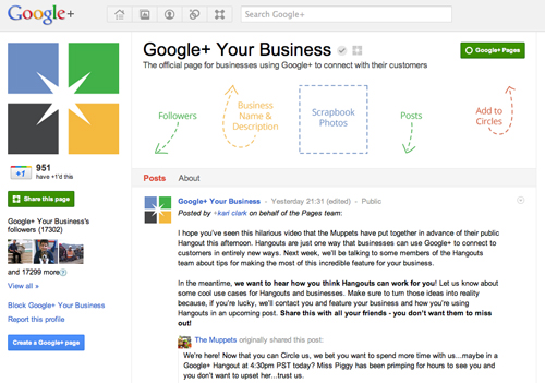 Google+ Pages have arrived!