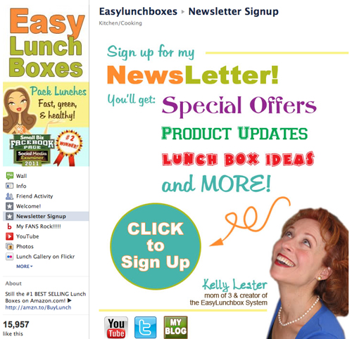 EasyLunchboxes Facebook page