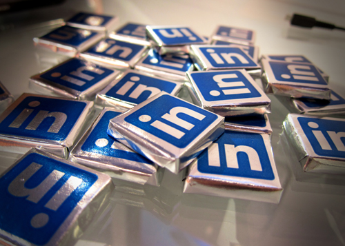 Linkedin Chocolates by Nan Palmero