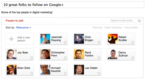 10 great folks to follow on Google+