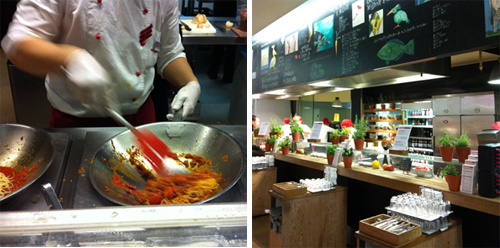 Vapiano ordering experience 