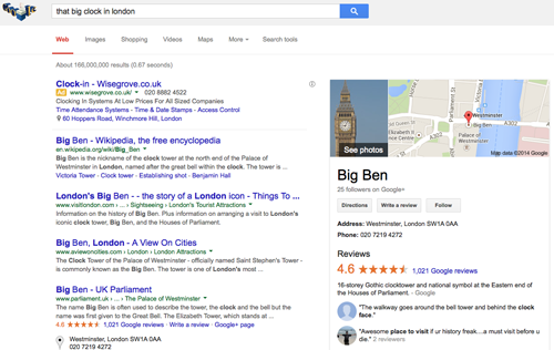 That big clock in london, i.e. Big Ben